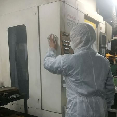 余談ですが、工場の大掃除で一年を締めくくる1