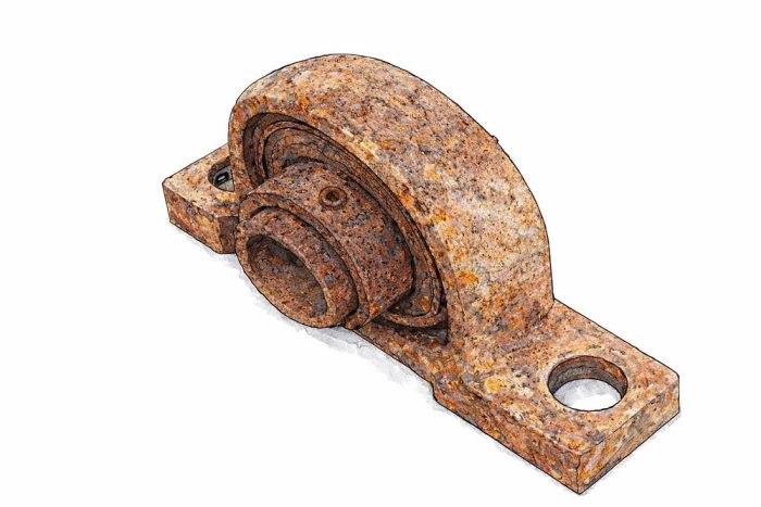 ベアリングが止まってしまって復旧に時間がかかった